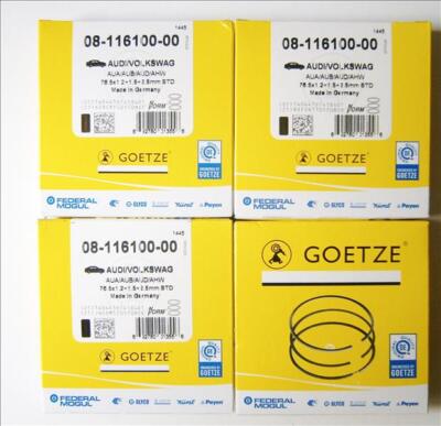 4 Kolbenringe GÖTZE VW Polo Lupo 1,4 16V AQQ AFK APE AUB AUD AUA AXP BBY ANM AKK