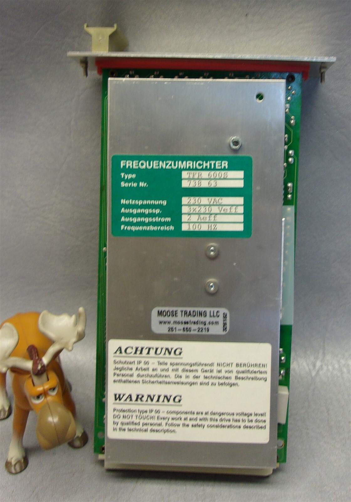Frequenzumrichter TFR600S 230 VAC Frequency Converter 2 Amp Output 100 Hz eBay
