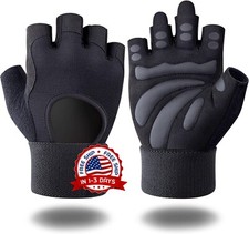 Guantillas Gym Guantes De Gimnasio Para Mujer Hombre Bicicleta Pad X-Large NUEVO