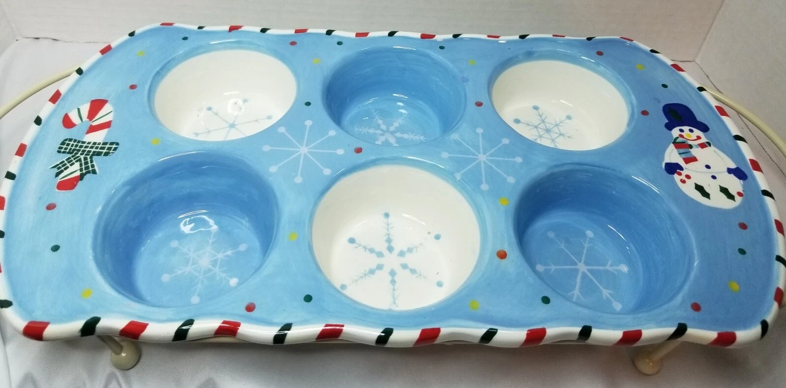 Temp-tations By Tara Holiday Bakeware Cupcake Pan W/ Wire Rack