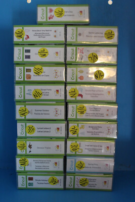 Cricut image Cartridges -  used.  UNLINKED.   Your Choice! In Box.