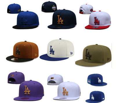 2024 LA Dodgers Caps Flat Snapbacks Adjustable Adjusted Men's Baseball Hats New