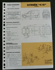 Revue technique Citroen C15