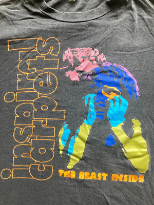 INSPIRAL CARPETS BAND THE BEAST INSIDE REPRINTED T SHIRT FULL Size S-5XL