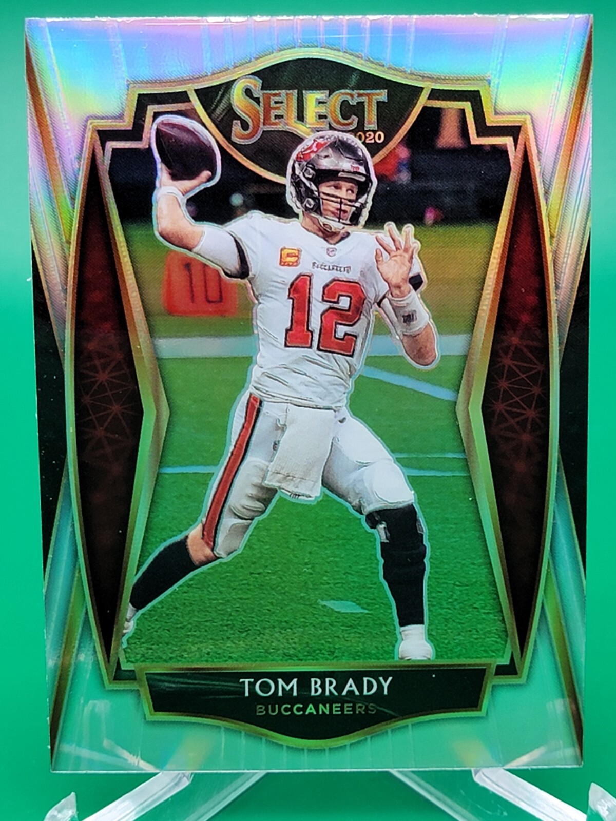 2020 Panini Select Football Tom Brady Silver Prizm #101