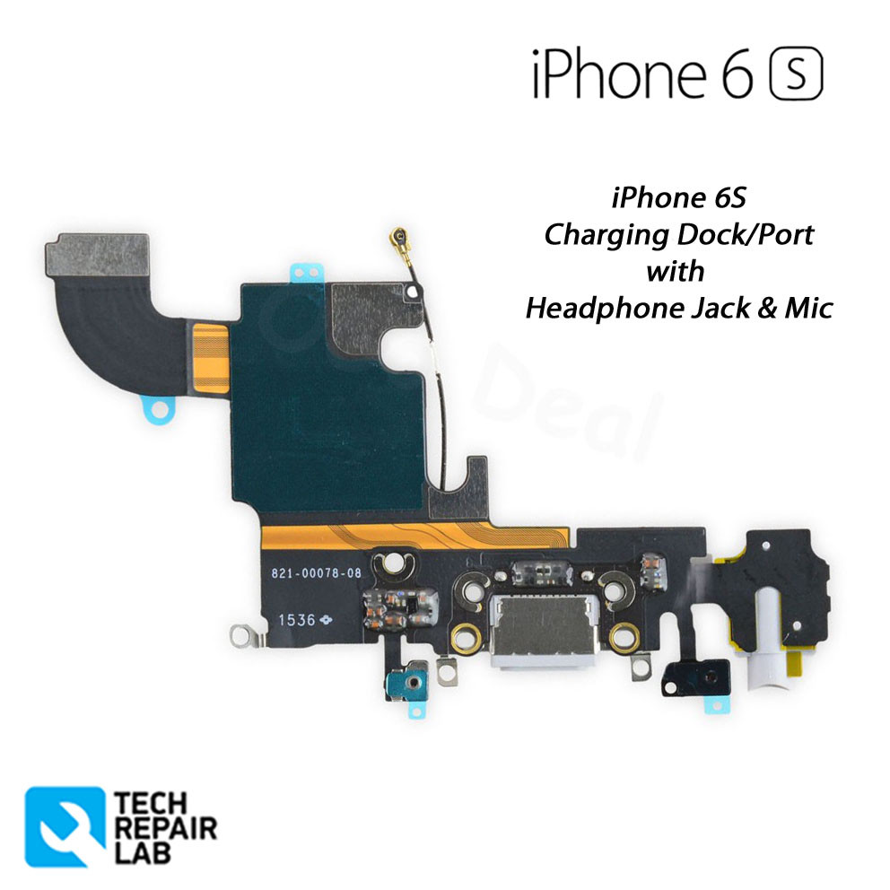 NEW iPhone 6S Connector Charging Port Headphone Jack Mic