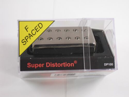 DiMarzio F-spaced Super Distortion Bridge W/Nickel Cover DP 100 - 第 1/1 張圖片