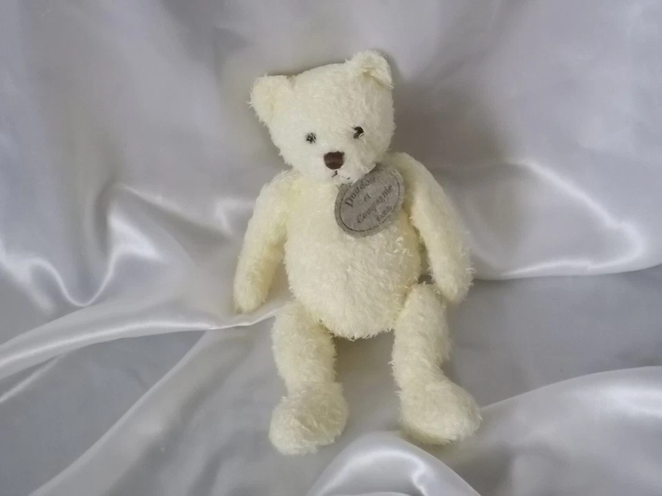 Ancien doudou ours jaune pâle, Doudou et Compagnie (Cie) - Photo 1/1