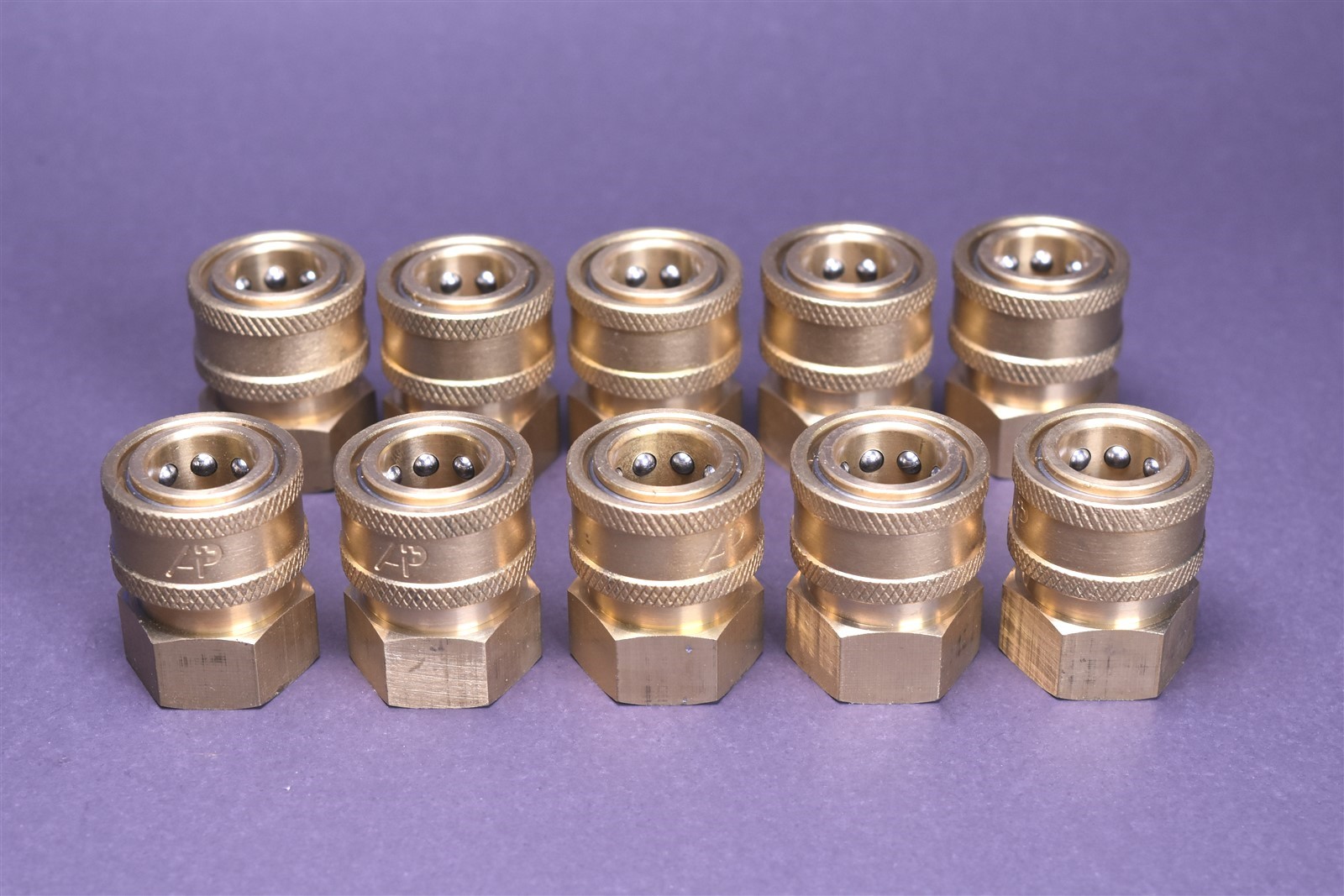 10 Landa Karcher Brass 3/8 Coupler Pressure Washer Quick Con