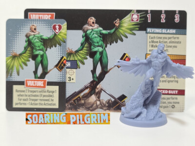 VULTURE - HERO Zombicide MARVEL ZOMBIES Kickstarter Exclusive Stretch CMON