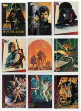 ONE Star Wars Galaxy complete set of trading cards by Topps: Series 1 or 2
