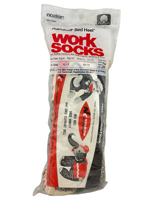 Vintage Nelson Rockford 3 Pair Red Heel Sock Monkey Sock Elephant Kit Sz 12-13