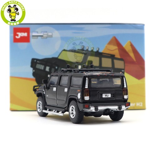 1/64 JKM HUMMER H2 2005 modelo diecast coche de juguete regalos para amigos niños - Imagen 5 de 34