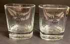 Jack Daniel's Whiskey Old No. 7 Black Label Square Rocks Glasses Set of 2  — photo 1