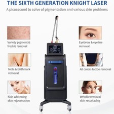Picosecond Laser Tattoo Removal ND YAG Q Switch Eyebrow Pigment Removal Machine
