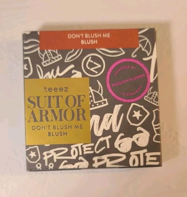 Teeez Cosmetics Suit of Armor Dont Blush Me Blusher Mauve 4g .14oz NEW