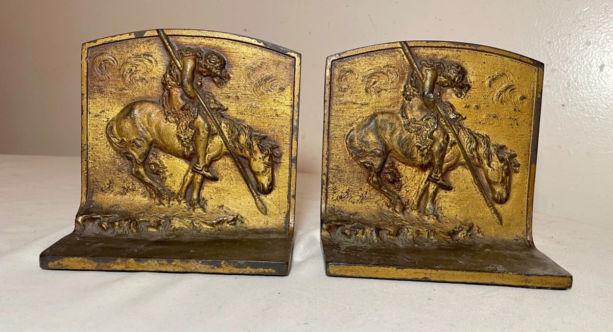 Antique Indian Bookends In Antique Metalware for sale | eBay