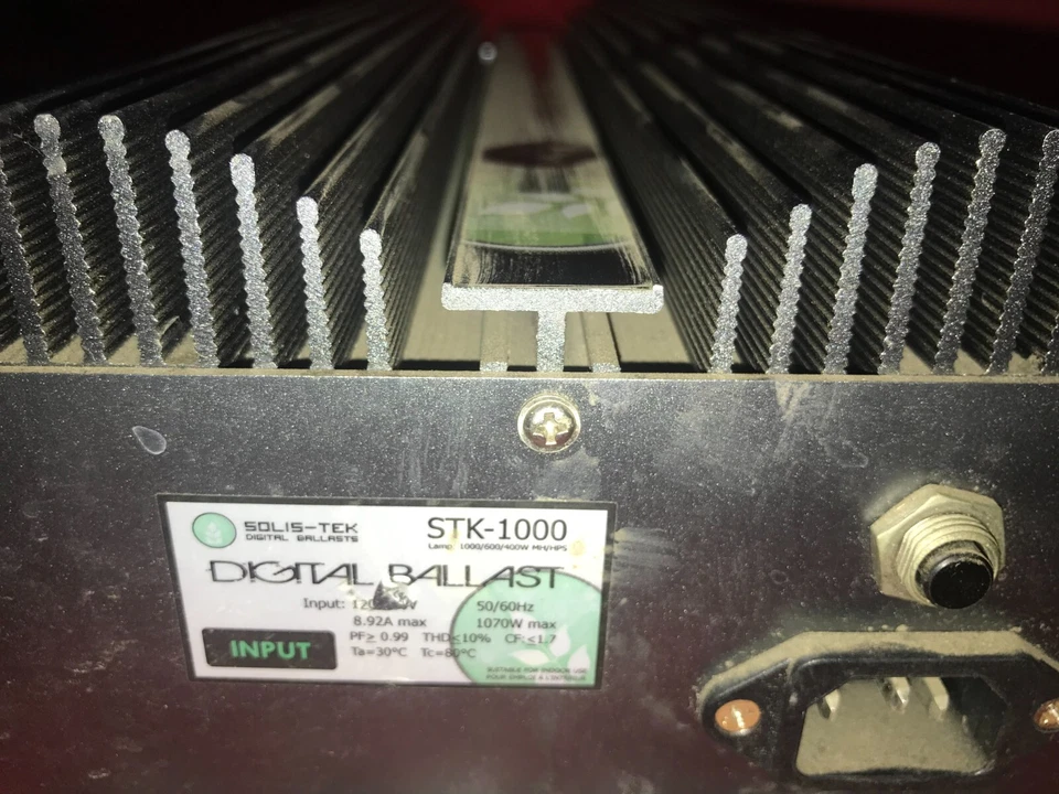 Solis-Tek STK-1000 Digital Ballast 1000W 600W 400W -Solis Boost, Growlight - Image 2 of 3