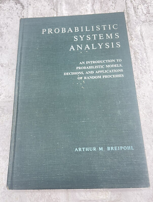 Probabilistic System Analysis Book By Arthur M Breipohl