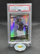 Luis Robert RC | 2020 Panini Chronicles Unparalleled #4 PSA 8 Rookie | White Sox
