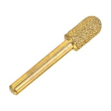 Diamond Mounted Point 10mm Brazed Grinder Round Head Grinding Rotary Bit 3Pcs