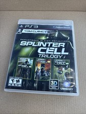 Tom Clancy’s Splinter Cell Trilogy PS3 PlayStation 3 Tested & Working Ubisoft