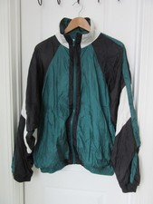 VTG 90's GIVENCHY Zip-Up Track Jacket Multicolor Activewear Men's Sz XL