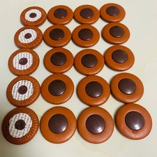 20 pcs Excellent sax pads Real leather 40mm Good material saxphones
