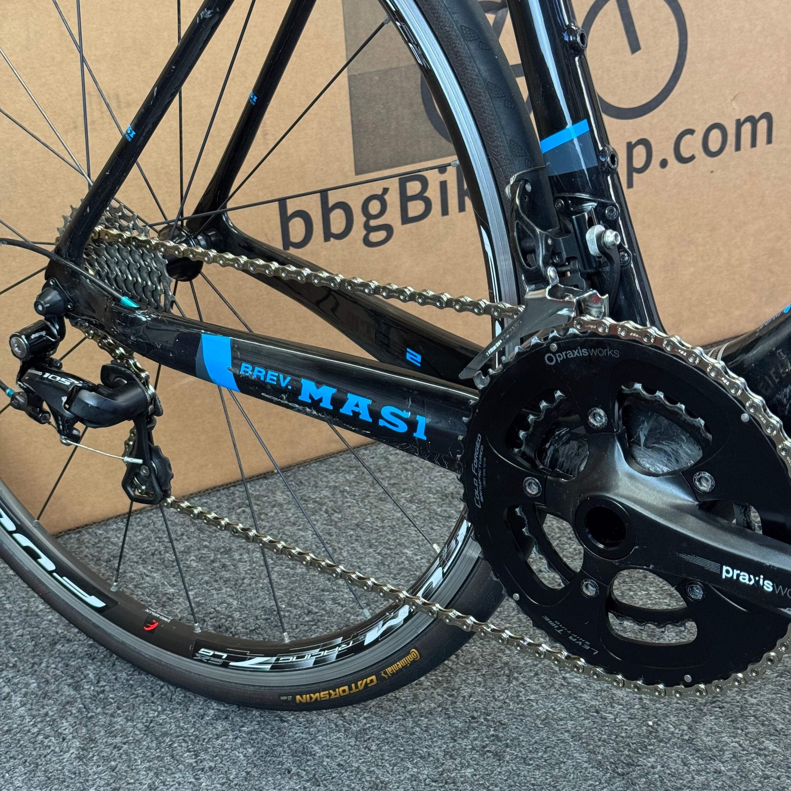 Used Masi Evoluzione, 11-speed, Carbon Fiber Road Bike-2017, 51cm