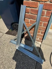 Merritt 118 Mounting Brackets For 24 in. Deep Tool Boxes Zinc-Plated Steel