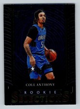 2020-21 Select Rookie Selections #13 Cole Anthony RC (corner ding)