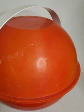 Picnic Basket Snack Set Barware Tailgate Party Game Day Drinkware Plates/Cups 