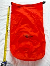 Sea to Summit Lightweight Dry Bag, 20 Liters, Ultralite, Backpacking, Orange