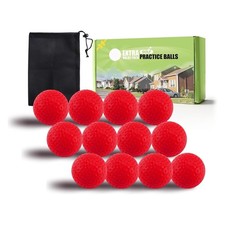 FINGER TEN Foam Golf Practice Balls Soft Indoor Outdoor Limited Flight Cont...