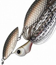 Evergreen Spinnerbait Buzzbait D Zone 3/8oz #61 Grippan Silver Used