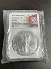 2022 7K Metals U.S. State Series American Silver Eagle NGC MS70 - Ohio