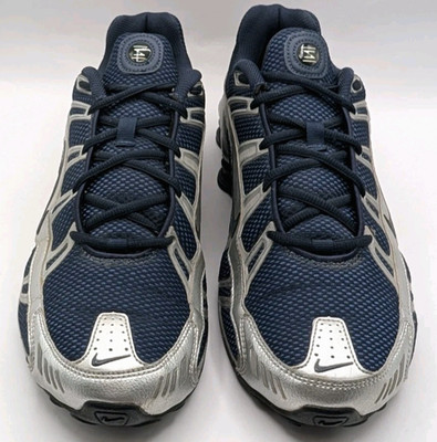 Nike Shox Turbo 3.2 SL Obsidian Blue Silver NSW Retro Men's Shoes Size 11