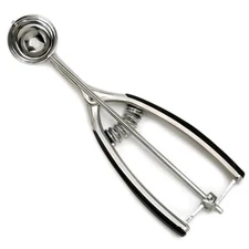 Norpro Grip-EZ 2-Teaspoon / 31mm Stainless Steel Food Scoop