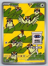 Pidgey 207/197 Illustration Rare Obsidian Flames Pokemon Holo NM on eBay