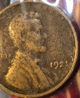 1921 S Lincoln Wheat Cent, Penny Very Good Condition