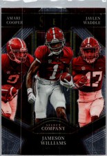 2022 Panini Select #SC-ABA Amari Cooper / Jameson Williams / Jaylen Waddle