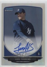 2013 Bowman Chrome Prospects Refractor 425/500 Luis Torrens #BCA-LT Auto 1ek2