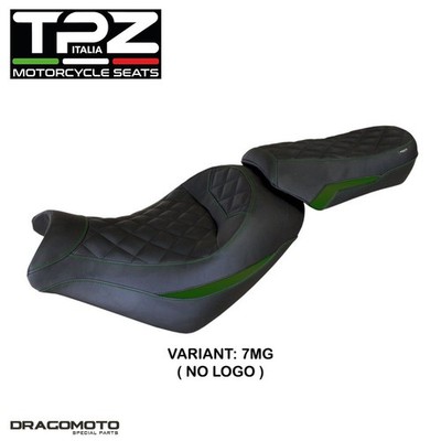 KAWASAKI VULCAN 650 2014-2025 Sattelbezüge KWVOLT-7MG-2 TPZ grün