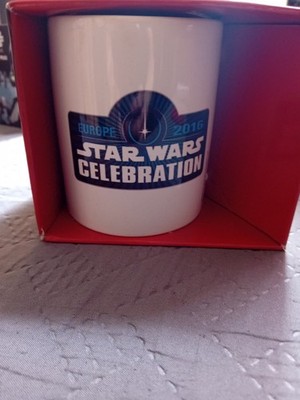 Star Wars Europa 2016 Feier Offizielle Tasse Verpackt Disney Offiziell Brandneu!