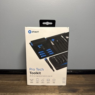 NEW iFixit Pro Tech Electrician Tool Set 64PC Black/Blue IF145-307-4