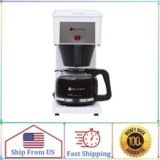BUNN GRW Speed Brew Classic 10-Cup Coffee Maker, White, 38300.0060