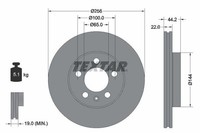 2 X Bremsscheibe Textar 92303803 FüR Seat Ibiza V Audi