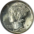 1928-S Mercury Dime NGC MS66 Great Eye Appeal Nice Strike