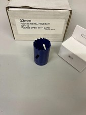Image of 33mm Bi Metal Hole Saw Drill Bit Cutter For Wood Plastic Metal - Box of 10
