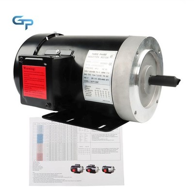 56C Frame 60HZ 1800 RPM 2 HP 3 Phase Electric Motor TEFC 230/460 Volt